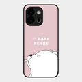 We Bare Bears Pink Glossy Metal Case Cover For Oneplus 13S 5G