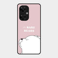 We Bare Bears Pink Glossy Metal Case Cover For Oneplus Nord Ce 3 Lite 5G