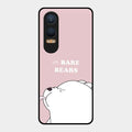 We Bare Bears Pink Glossy Metal Case Cover For Oneplus Nord Ce 4 Lite 5G