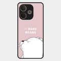 We Bare Bears Pink Glossy Metal Case Cover For Oppo A5 Pro 5G