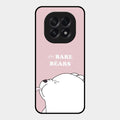 We Bare Bears Pink Glossy Metal Case Cover For Oppo F29 5G