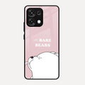 We Bare Bears Pink Glossy Metal Case Cover For Oppo F31 5G