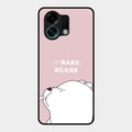 We Bare Bears Pink Glossy Metal Case Cover For Oppo K13 Turbo 5G