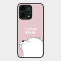 We Bare Bears Pink Glossy Metal Case Cover For Oppo Reno 14 5G