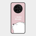 We Bare Bears Pink Glossy Metal Case Cover For Realme 12X 5G