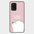 We Bare Bears Pink Glossy Metal Case Cover For Realme 9 5G