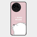 We Bare Bears Pink Glossy Metal Case Cover For Realme C67 5G