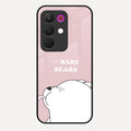 We Bare Bears Pink Glossy Metal Case Cover For Realme C85 5G