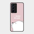 We Bare Bears Pink Glossy Metal Case Cover For Realme Narzo 80X 5G