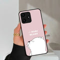 We Bare Bears Pink Glossy Metal Case Cover For Poco - ShopOnCliQ