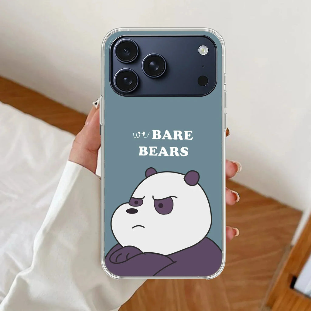 We Bare Bears Anti Yellow Case Blue For iPhone 17 Pro
