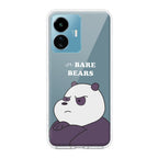 We Bare Bears Transparent Silicon Case Blue For iQOO Z6 Lite 5G