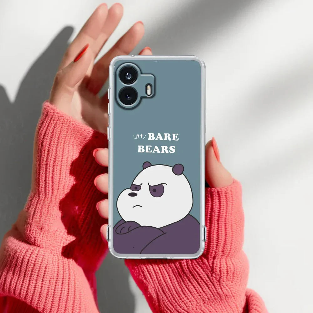 We Bare Bears Transparent Silicon Case Blue For Nothing - ShopOnCliQ