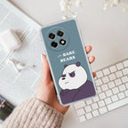 We Bare Bears Anti Yellow Case Blue For OnePlus 13R 5G