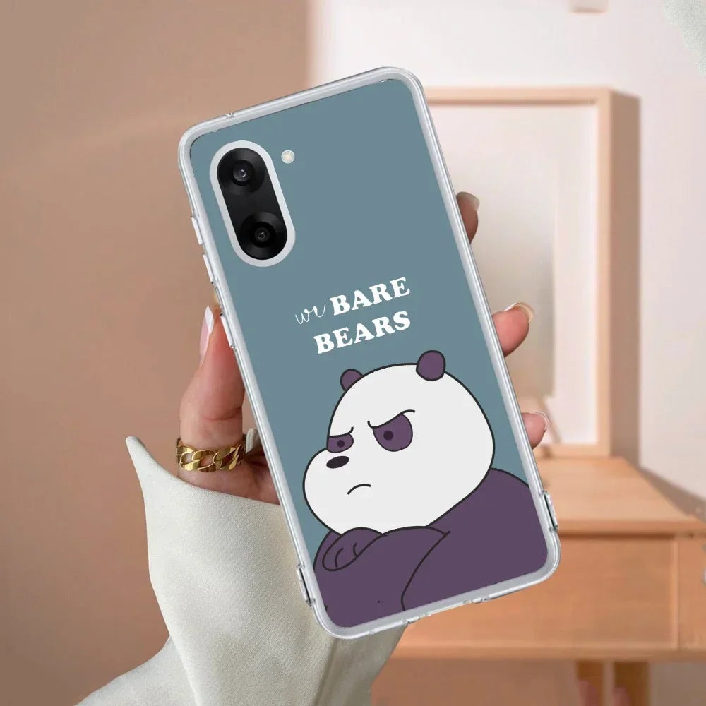 We Bare Bears Transparent Silicon Case Blue For OnePlus - ShopOnCliQ
