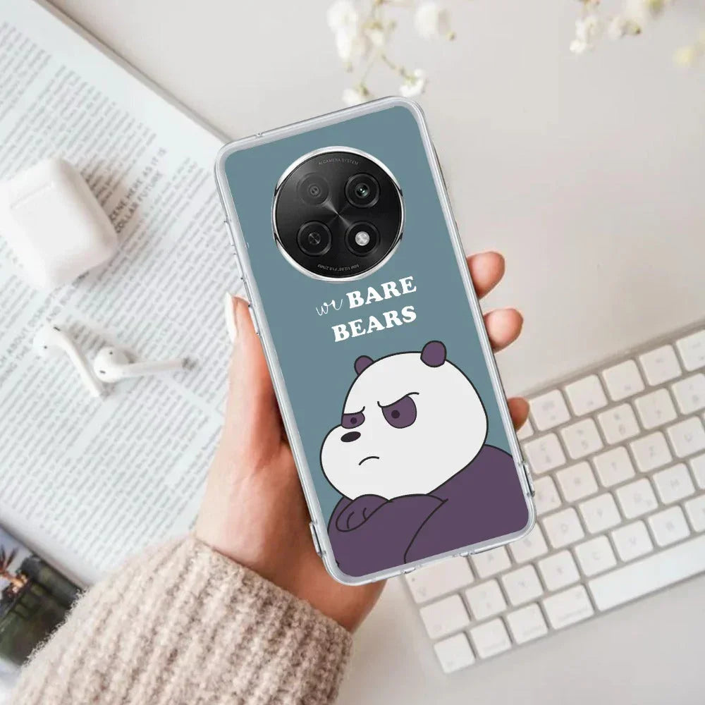 We Bare Bears Anti Yellow Case Blue For Oppo F29 Pro 5G