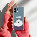 We Bare Bears Anti Yellow Case Blue For Oppo K13 5G