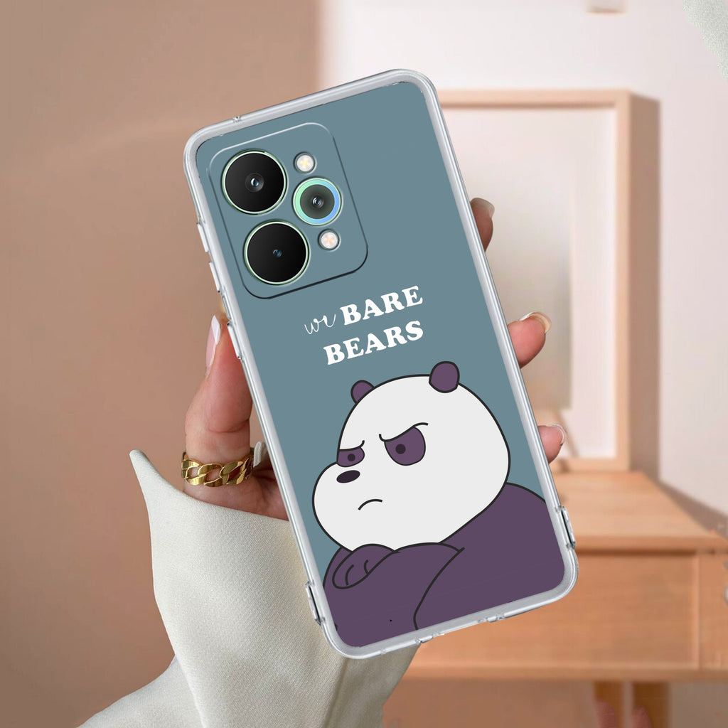 We Bare Bears Anti Yellow Case Blue For Realme 15 Pro 5G