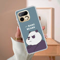 We Bare Bears Transparent Silicon Case Blue For Realme P4 5G