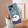 We Bare Bears Anti Yelllow Case Blue For Realme 16 Pro 5G