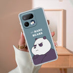 We Bare Bears Anti Yelllow Case Blue For Realme 16 Pro 5G