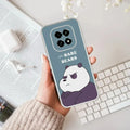 We Bare Bears Anti Yellow Case Blue For Oppo F29 5G
