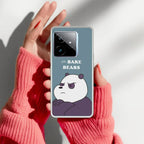 We Bare Bears Anti Yelllow Case Blue For Realme GT 7 5G
