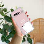We Bare Bears Anti Yellow Case Pink For Google Pixel 10 Pro XL