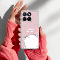 We Bare Bears Anti Yellow Case Pink For Motorola Edge 60 Stylus 5G
