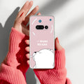 We Bare Bears Anti Yellow Case Pink For Nothing Phone 3A 5G
