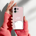 We Bare Bears Anti Yellow Case Pink For OPPO K13 Turbo 5G