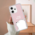 We Bare Bears Anti Yellow Case Pink For OPPO Reno 14 Pro 5G
