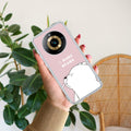 We Bare Bears Anti Yelllow Case Pink For Realme 11 Pro Plus 5G