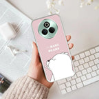 We Bare Bears Transparent Silicon Case Pink For Realme/Narzo - ShopOnCliQ