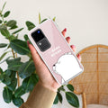 We Bare Bears Transparent Silicon Case Pink For Vivo V30 Pro 5G