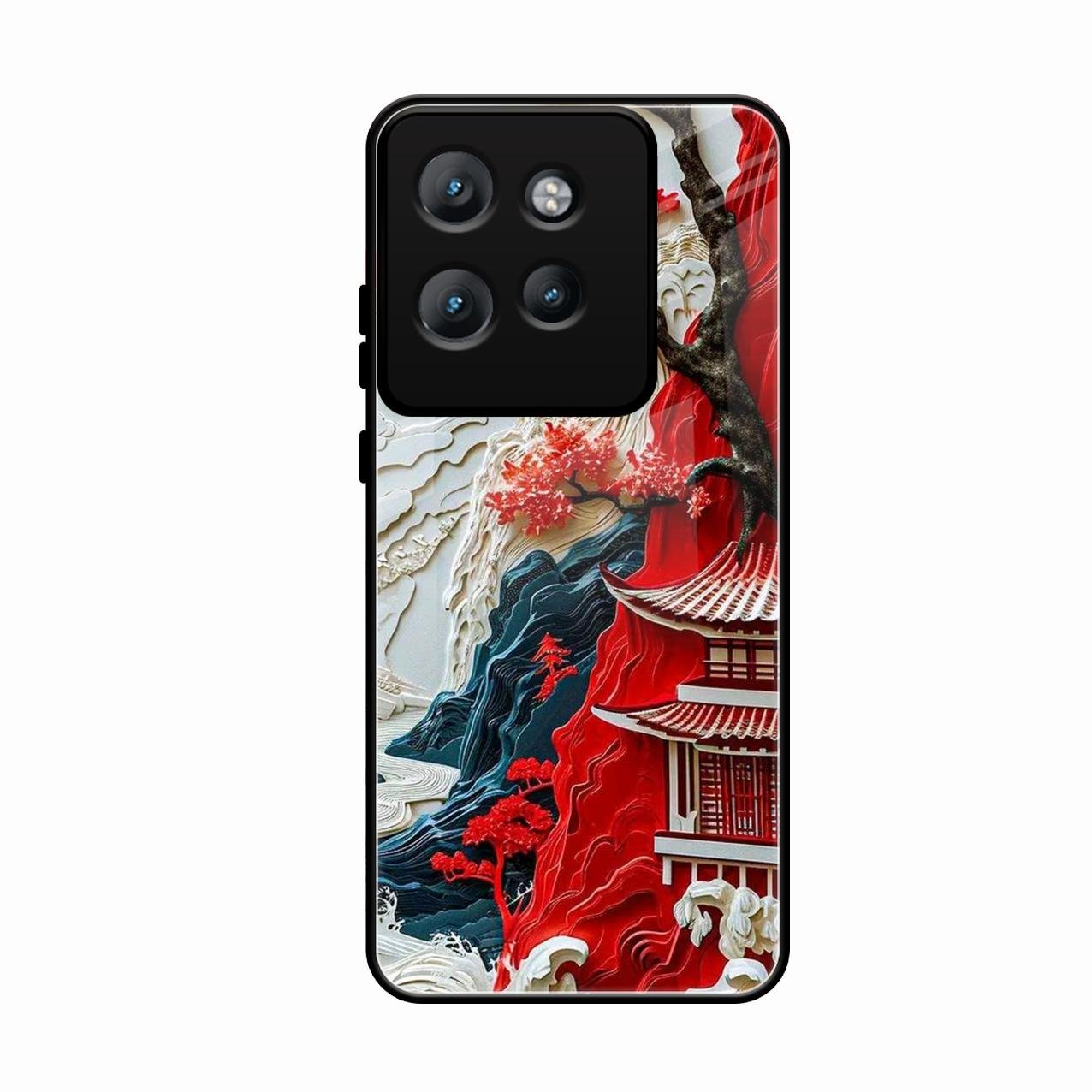 Whispers of Sakura Waves Glass Case Cover For Motorola