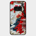 Whispers of Sakura Waves Glass Case Cover For Nothing Phone 2A Plus