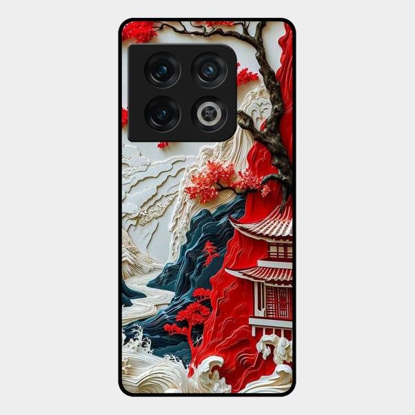 Whispers of Sakura Waves Metal Case Cover For Oneplus - ShopOnCliQ