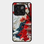 Whispers of Sakura Waves Glass Case Cover For Oneplus 10T 5G