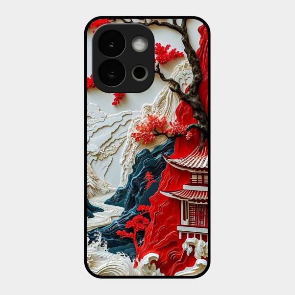 Whispers of Sakura Waves Metal Case Cover For Oneplus - ShopOnCliQ