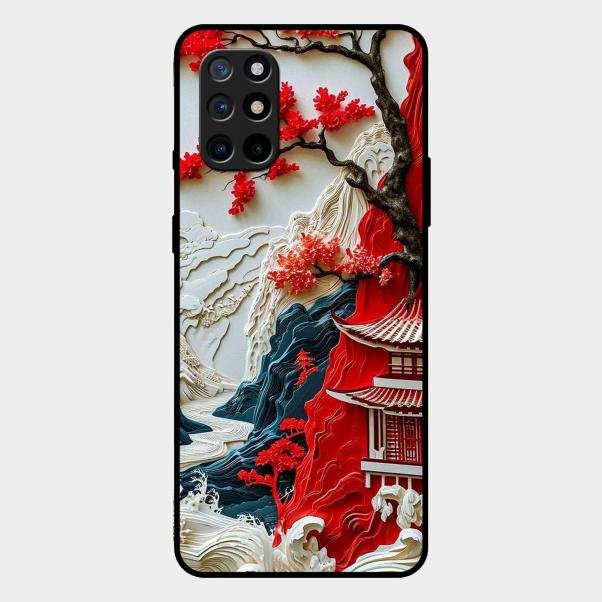 Whispers of Sakura Waves Metal Case Cover For Oneplus - ShopOnCliQ