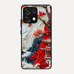 Whispers of Sakura Waves Glass Case Cover For Oppo F31 5G