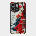 Whispers of Sakura Waves Glass Case Cover For Oppo Reno 14 Pro 5G