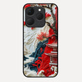 Whispers of Sakura Waves Glass Case Cover For Realme 15T 5G