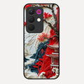Whispers of Sakura Waves Glass Case Cover For Realme 15X 5G