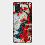 Whispers of Sakura Waves Glass Case Cover For Realme 7 Pro