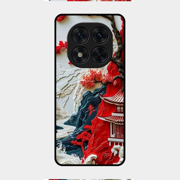 Whispers of Sakura Waves Metal Case Cover For Redmi - ShopOnCliQ