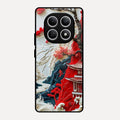 Whispers of Sakura Waves Glass Case Cover For Redmi Note 15 5G