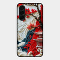 Whispers of Sakura Waves Glass Case Cover For Samsung Galaxy A36 5G