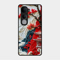 Whispers of Sakura Waves Glass Case Cover For Vivo Y400 Pro 5G